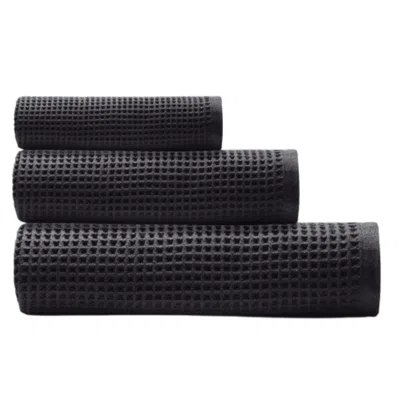 Casamera Black / Grey The Towel Set In Multi