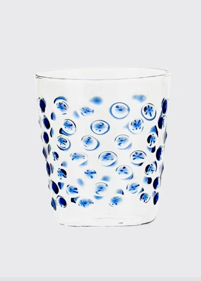 Casarialto Blue Colored Bubbles Glass