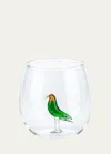 Casarialto Parrot Round Glass In Multi