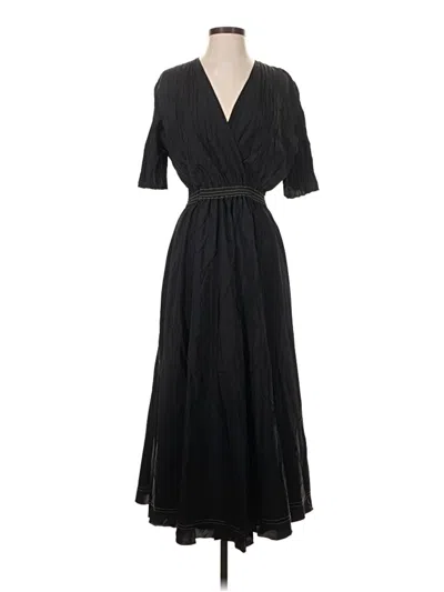 Pre-owned Casasola Casual Dress In Black