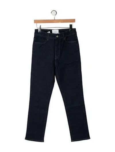 Pre-owned Casasola High-rise Straight Leg Jeans W/ Tags In Blue