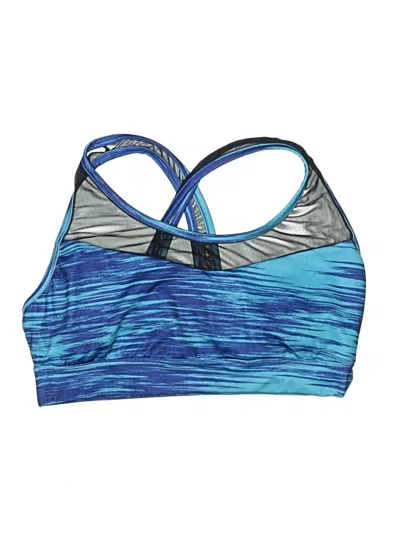 Pre-owned Cascade Blues Swimsuit Top Blue Swimwear