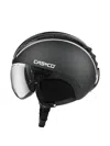 Casco Integrated-visor Carbon-fibre Helmet In Black