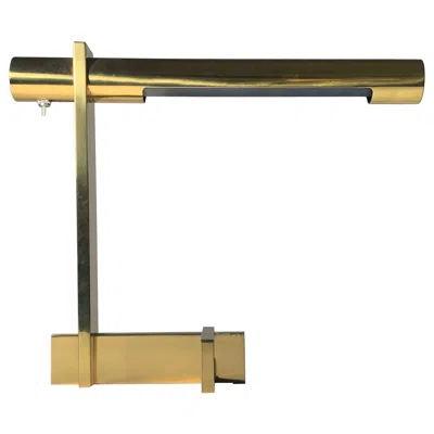 Pre-owned Casella Lighting Casella Polished Brass Desk Lamp / Cedric Hartman In Brown