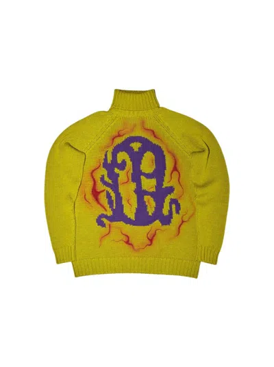 Casella Meyer Wool Sweater In Gold