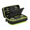 Casemaster Plazma Pro Dart Case With Zipper & Phone Pocket Black & Yellow - 6 Darts