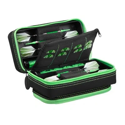 Casemaster Plazma Pro Zipper And Phone Pocket Dart Case In Green