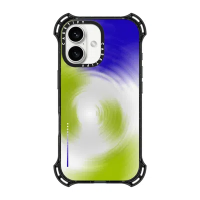 Casetify Iphone 16 Case Black Bounce Case Magsafe Compatible  Gradient,futurism Matcha Ripples