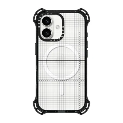 Casetify Iphone 16 Case Black Bounce Case Magsafe Compatible  Metrics