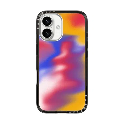 Casetify Iphone 16 Case Black Compact Case Magsafe Compatible  Gradient,futurism Primary Aura