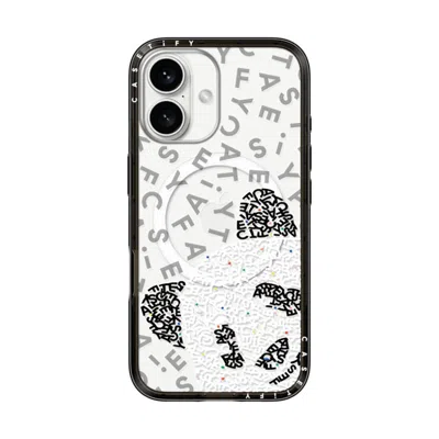 Casetify Iphone 16 Case Black Compact Case Magsafe Compatible  Hi! Panda!