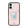 Casetify Iphone 16 Case Black Compact Case Magsafe Compatible  Hydrate Then Dominate  In Pattern