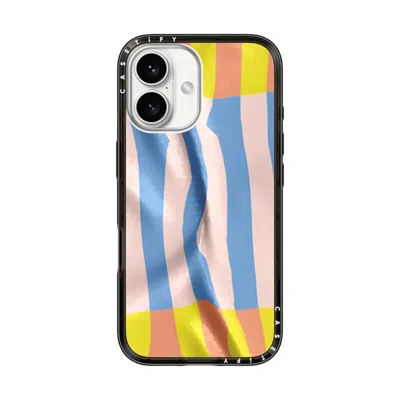 Casetify Iphone 16 Case Black Compact Case Magsafe Compatible  Pattern Afternoon At Bondi