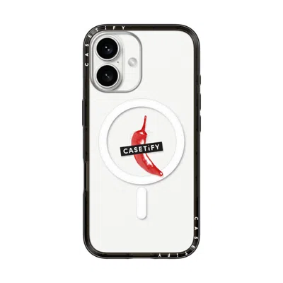 Casetify Iphone 16 Case Black Compact Case Magsafe Compatible  “spicy Hot Pot Only"