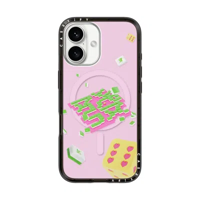 Casetify Iphone 16 Case Black Compact Case Magsafe Compatible  Strike It Rich!