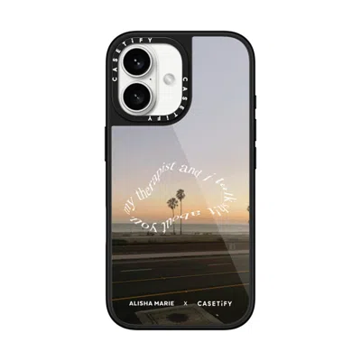 Casetify Iphone 16 Case Black Glaze Case Magsafe Compatible  Alisha Marie Sunsets & Therapy Case