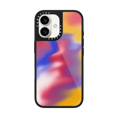 Casetify Iphone 16 Case Black Glaze Case Magsafe Compatible  Gradient,futurism Primary Aura