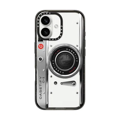 Casetify Iphone 16 Case Black Impact Case  Camera Case - Classic
