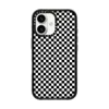 Casetify Iphone 16 Case Black Impact Case  Checker Case  In Black