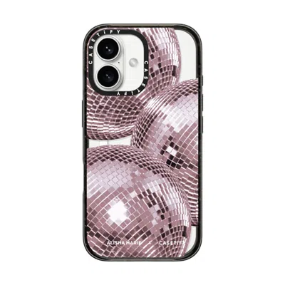 Casetify Iphone 16 Case Black Impact Case Magsafe Compatible  Alisha Marie Disco Baby Case