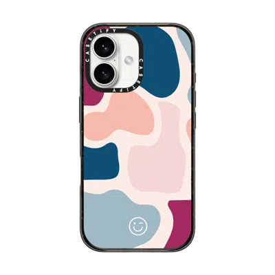 Casetify Iphone 16 Case Black Impact Case Magsafe Compatible  Kic Army  In Burgundy