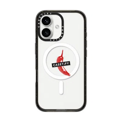 Casetify Iphone 16 Case Black Impact Case Magsafe Compatible  “spicy Hot Pot Only"