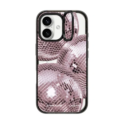 Casetify Iphone 16 Case Black Impact Ring Stand Case Magsafe Compatible  Alisha Marie Disco Baby Case Casetif