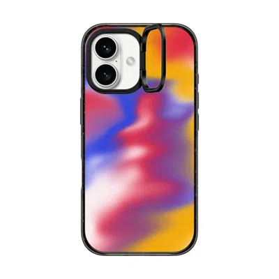 Casetify Iphone 16 Case Black Impact Ring Stand Case Magsafe Compatible  Gradient,futurism Primary Aura
