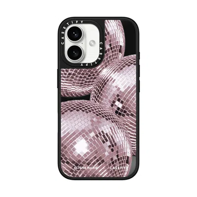 Casetify Iphone 16 Case Black On Black Mirror Case Magsafe Compatible  Alisha Marie Disco Baby Case