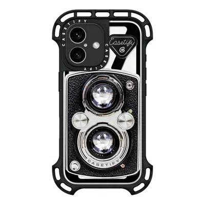 Casetify Iphone 16 Case Black Ultra Bounce Case Magsafe Compatible  Camera Case - Vintage