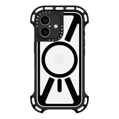 Casetify Iphone 16 Case Black Ultra Bounce Case Magsafe Compatible  _iphone6.1 (2019) Mirror Case Bla