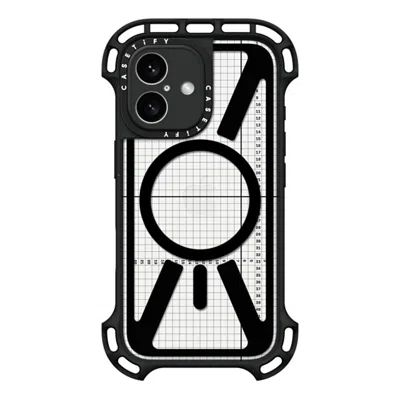 Casetify Iphone 16 Case Black Ultra Bounce Case Magsafe Compatible  Metrics