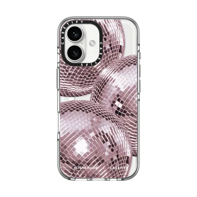 Casetify Iphone 16 Case Clear Impact Clear Case Magsafe Compatible  Alisha Marie Disco Baby Case  In Transparent