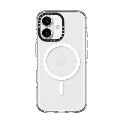 Casetify Iphone 16 Case Clear Impact Clear Case Magsafe Compatible  _iphone5.8 (2019) Impact Case W/  In Transparent