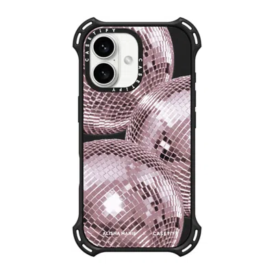 Casetify Iphone 16 Case Matte Black Bounce Case Magsafe Compatible  Alisha Marie Disco Baby Case