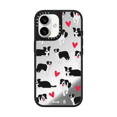 Casetify Iphone 16 Case Silver On Black Mirror Case Magsafe Compatible  3hk Cny #3
