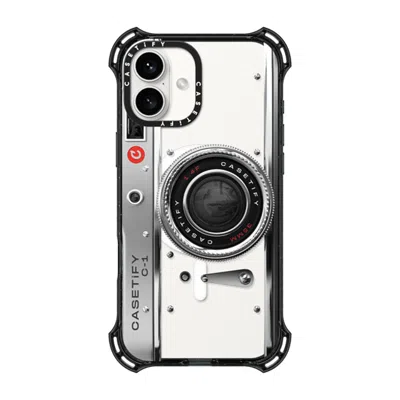 Casetify Iphone 16 Plus Case Black Bounce Case Magsafe Compatible  Camera Case - Classic