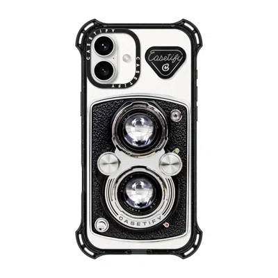 Casetify Iphone 16 Plus Case Black Bounce Case Magsafe Compatible  Camera Case - Vintage