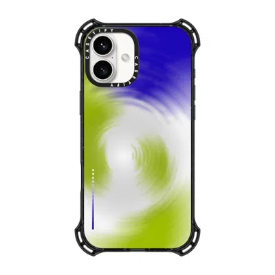 Casetify Iphone 16 Plus Case Black Bounce Case Magsafe Compatible  Gradient,futurism Matcha Ripples