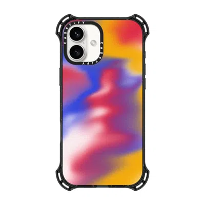 Casetify Iphone 16 Plus Case Black Bounce Case Magsafe Compatible  Gradient,futurism Primary Aura