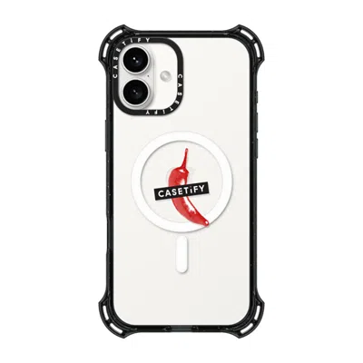 Casetify Iphone 16 Plus Case Black Bounce Case Magsafe Compatible  “spicy Hot Pot Only"