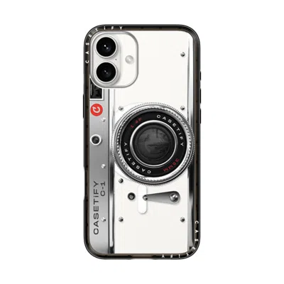 Casetify Iphone 16 Plus Case Black Compact Case Magsafe Compatible  Camera Case - Classic