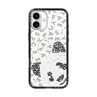 Casetify Iphone 16 Plus Case Black Compact Case Magsafe Compatible  Hi! Panda!