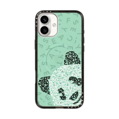 Casetify Iphone 16 Plus Case Black Compact Case Magsafe Compatible  Hi! Panda!