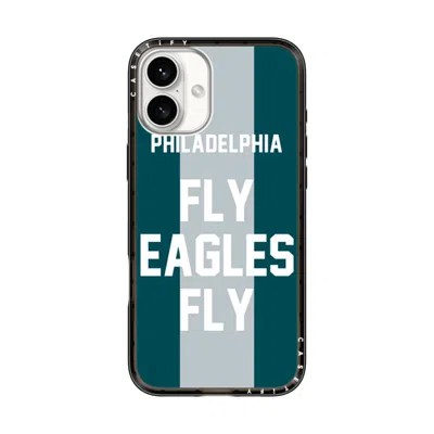Casetify Iphone 16 Plus Case Black Compact Case Magsafe Compatible  Superbowl - Fly Eagles Fly