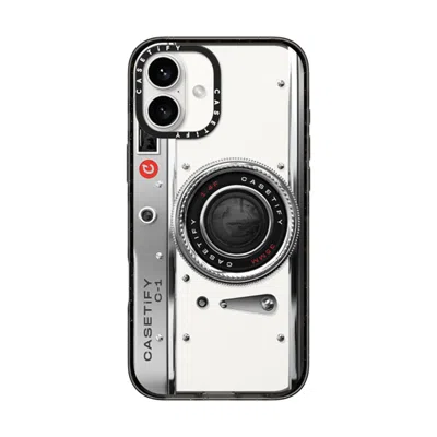 Casetify Iphone 16 Plus Case Black Impact Case  Camera Case - Classic