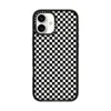 Casetify Iphone 16 Plus Case Black Impact Case  Checker Case  In Black