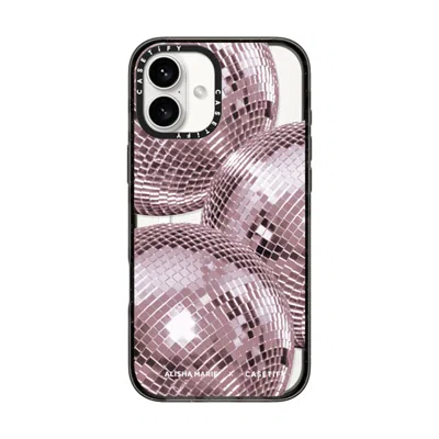 Casetify Iphone 16 Plus Case Black Impact Case Magsafe Compatible  Alisha Marie Disco Baby Case