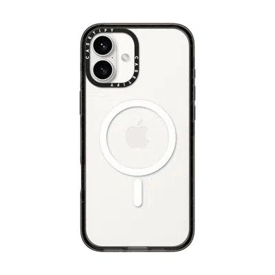 Casetify Iphone 16 Plus Case Black Impact Case Magsafe Compatible  _iphone6.1 (2019) Mirror Case Blac