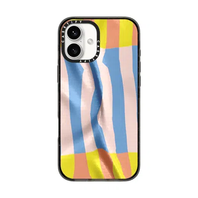 Casetify Iphone 16 Plus Case Black Impact Case Magsafe Compatible  Pattern Afternoon At Bondi
